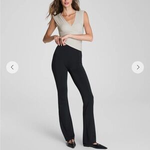 SPANX Black Flare Pants NEW